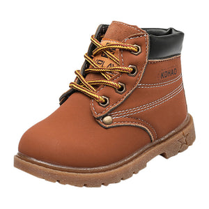 Kids Baby Infant Girls Boys Autumn Winter Fashion Martin Boots Shoes Sneakers